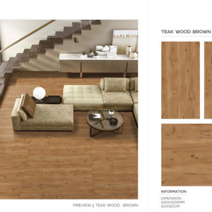 กระเบื้องพอร์ซเลนแบบมินิมอลทันสมัยขนาด 600x1200 มม. แผ่นใหญ่สำหรับปูพื้นและผนังภายในบ้านและอาคารพาณิชย์อย่างมีสไตล์ - Product Image 1