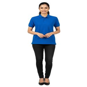 เสื้อโปโลทำงานผู้หญิงคุณภาพสูง ระบายอากาศ กันน้ำ ไซส์ใหญ่ แขนสั้น ทรงเข้ารูป - Product Image 6
