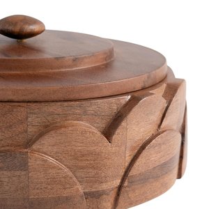 Wooden Spice <b>Box</b> and Spoon, Masala <b>Box</b>, Spice Container, Salt <b>Box</b>, Best Gift for Her - 12 Detachable Containers with Lid - Product Image 6