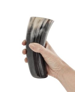 Taza de Cuerno con Logotipo Personalizado, Taza Rústica para Beber, para Regalos Corporativos, Tiendas de Souvenirs y Eventos Promocionales - Product Image 1