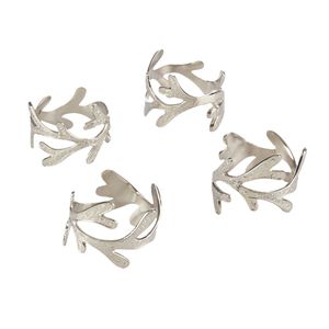 แหวนรองผ้าเช็ดปากโลหะตกแต่งระดับพรีเมียม ออกแบบมาเพื่อพื้นที่รับประทานอาหารที่หรูหราและจัดวางบนโต๊ะอย่างสวยงาม - Product Image 1