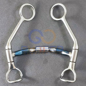 Bocados Ecuestres de Estilo Clásico, Bocados Ecuestres de Acero Inoxidable, Bocados Ecuestres de Tacto Suave, Bocados Ecuestres para el Cuidado del Caballo - Product Image 3