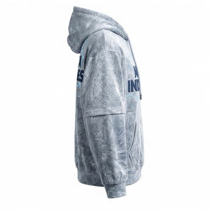 Sudadera con Capucha Sublimada en 3D de Alta Calidad, Sudadera con Estampado Gráfico Personalizado al por Mayor, Sudadera con Capucha de Forro Polar Grueso para Propietarios de Marcas - Product Image 4
