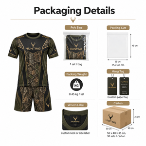 Conjunto de Camiseta y Pantalones Cortos con Estampado Floral para Hombre Adulto MEGAMAPLE, Transpirable, de Poliéster, para Verano, Uso en Exteriores, con Logotipo Frontal, Disponible - Product Image 6