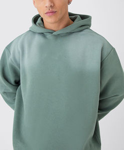 2026 Vente en gros de survêtements en molleton technique unis et vierges de qualité supérieure, ensemble 2 pièces personnalisé effet délavé au soleil pour homme - Product Image 6