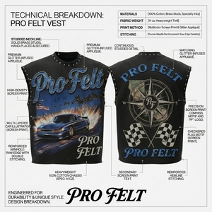 Custom <b>Logo</b> Graphic Design Sleeveless Tank Top Men Streetwear Tee Casual Cotton Summer Fashion Printed High Quality Shirt - Product Image 3