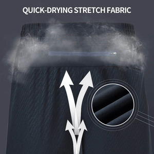 กางเกงขาสั้นออกกำลังกายแบบยูนิเซ็กซ์สั่งทำได้ ระบายอากาศได้ดี สวมใส่สบาย เหมาะสำหรับวิ่งและออกกำลังกาย ชุดกีฬาลำลองสำหรับผู้ชาย - Product Image 5