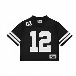 Maillot de football américain respirant en maille pour adulte, style uniforme, conception personnalisée 2026 - Product Image 5