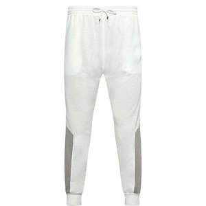 Survêtement en polyester épais pour homme – Ensemble de jogging blanc à capuche avec cordon de serrage, manches longues et poches latérales, tenue décontractée d'automne - Product Image 6