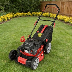 Tondeuse autoportée commerciale à essence 16 CV monocylindre, lame en acier, chenilles, 28 V, 1000 mm, 452 cm³, bac de ramassage, machine de jardin - Product Image 1