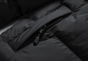 Custom Logo Front Men Streetwear Thick Winter <b>Warm</b> <b>Waterproof</b> Puffer <b>Jacket</b> - Product Image 4