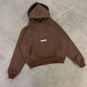 Conjunto de Sudadera con Capucha Oversize de Felpa Francesa Personalizable con Bordado, Unisex, de Doble Capa, con Capucha y Diseño Exclusivo - Product Image 2