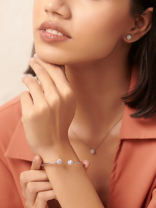<b>Bracelet</b> in 925 Sterling <b>Silver</b> CZ Stone <b>Cuff</b> <b>Bracelet</b> Fine Jewellry Handmade Bulk Product - Product Image 6