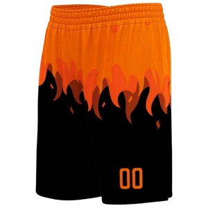 Nuevo Uniforme de Baloncesto Personalizado para Hombre, 100% Poliéster, Logotipo Impreso Digitalmente, Sin Mangas, Cintura Elástica, Uniforme de Baloncesto OEM - Product Image 3