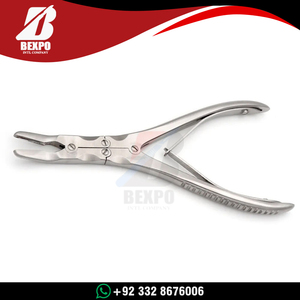 Instrumento Médico de Acero Inoxidable de Alta Calidad, Rongeur Óseo Manual Beyer Stille Curvo de 180 mm, Certificado CE, 1 Año de Garantía - Product Image 6