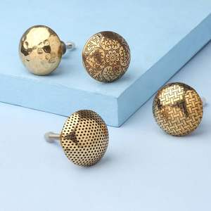 Poignées de porte décoratives en métal de luxe pour armoires de cuisine, tiroirs, placards, meubles, design d'intérieur moderne - Product Image 1