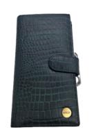 Dompet Kulit Pola Buaya WRIZA Dengan Penutup Gesper Desain Elegan Untuk Penggunaan Sehari-hari
