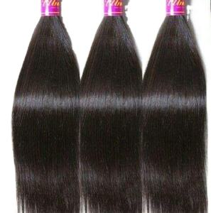 ผมอินเดียแท้แบบเวอร์จิ้น สีดำ แบบหยิกฟู ไม่ผ่านกระบวนการใดๆ  แบบมัดเป็นช่อ  ต่อจากผู้บริจาคคนเดียว  ทอแบบดับเบิ้ลเวฟท์  นุ่มและไม่หลุดร่วงง่าย - Product Image 6