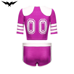 Adult Cheerleading Uniform for Women Breathable Comfortable Polyester/Spandex Sublimation Customizable Low MOQ - Product Image 3