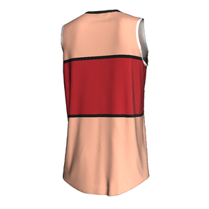Maillot de basket sans manches vert pour homme, col en V, anti-humidité, imprimé par sublimation, coupe classique, toutes saisons - Product Image 5