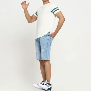 Camiseta Deportiva de Poliéster de Secado Rápido para Hombre, Ropa Deportiva Personalizada con Estampado, Suministro de Fábrica, Alta Calidad - Product Image 5