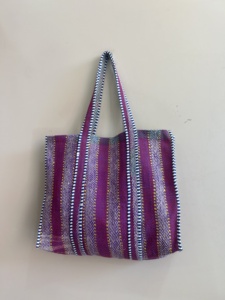 Bolso Tote Reversible Hecho a Mano Estilo Boho Vintage Kantha para Mujer, Bolso de Compras - Product Image 4