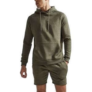 Conjuntos Cortos de Alta Calidad para Hombre, Logotipo Personalizado, Nuevo Diseño Informal de Otoño, Dos Piezas, Color Sólido, Transpirable, Sudadera con Capucha 100% Algodón - Product Image 4