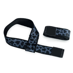 Nylon Lifting <b>Straps</b> Black Orange Anti Slip Padding Gym Weightlifting Unisex No Stretch Adjustable - Product Image 1