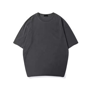 เสื้อยืดผู้ชายสไตล์วินเทจ ย้อมสีแบบพิเศษ ผ้าฝ้าย 100% ทรงโอเวอร์ไซส์ ไหล่ตก สไตล์จีน ปรับแต่งได้ - Product Image 5