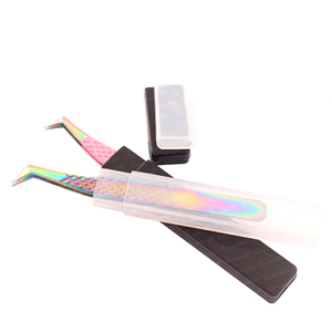 Nouveauté : Pince à épiler pour extensions de cils en acier inoxydable, emballage en tube, écologique, outil de beauté professionnel - Product Image 3