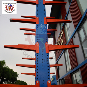 Double Sided Cantilever <b>Rack</b> Metal Warehouse <b>Shelving</b> Heavy Duty Cantilever Racking System - Product Image 3