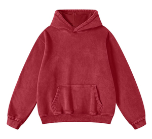 Sweat à capuche unisexe rose pour l'hiver |   Pull-over en polaire pour homme, chaud, coupe-vent, personnalisable, avec poche, vente en gros, merchandising, vente au détail, dropshipping - Product Image 3