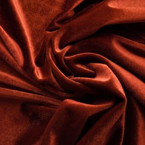 Luxury Maroon Velvet Fabric Woven Brushed Polyester Medium Weight Breathable Wrinkle Resistant Quick-Dry Wedding Dresses Suits - Product Image 5