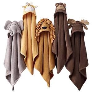 Export Quality Organic Cotton Baby <b>Towel</b> Ultra Soft Breathable Skin Friendly Hooded Bath <b>Wrap</b> OEM - Product Image 3