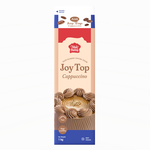 ครีมเทียมฮาลาลคุณภาพสูงสำหรับทำคาปูชิโน่ ยี่ห้อ Joy Top ขนาด 1 กก. สำหรับใช้ในเบเกอรี่ รับผลิตแบบ OEM/ODM ขายส่งจากโรงงาน - Product Image 1