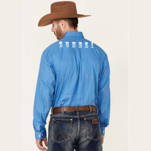 เสื้อเชิ้ตเชื่อม FR ป้องกันไฟไหม้ ชุดคลุมทำงานผ้าฝ้าย FR ทนไฟ ชุดทำงานกันไฟ คุณภาพสูง ผ้าฝ้าย 100% FR - Product Image 3