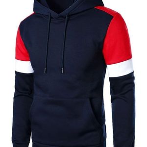 เสื้อฮู้ดดี้สไตล์สตรีทผ้าฝ้าย 100% รุ่นใหม่ล่าสุด สีพื้น สำหรับผู้ชาย สวมใส่สบายๆ - Product Image 6
