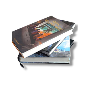 Libro encuadernado duro de alta calidad, fabricante indio, etiquetas impresas coloridas, papel Kraft, papel recubierto, papel artístico, Cartón corrugado - Product Image 5