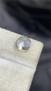 Tanzanite Naturelle Certifiée Non Chauffée Couleur Bio Forme Ronde Taillée Pierre Naturelle Zoisite Tanzanite 1,95 Carat Propre à la Loupe - Product Image 5