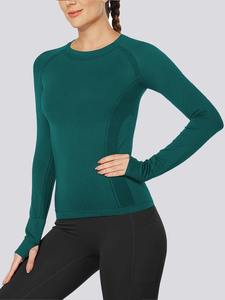 Hauts de sport pour femmes, coupe ample, tee-shirt court athlétique à manches courtes, pour la gym, la course à pied et le yoga - Product Image 6