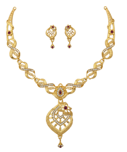 DIVYORO ROYAL PLUME TEARDROP SET - Product Image 1