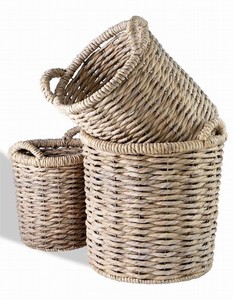 Woven Rattan Storage <b>Basket</b> Handmade Eco Friendly for Home Decor Laundry Fruits <b>Bread</b> Storage Durable <b>Basket</b> Wholesale Supplier - Product Image 4