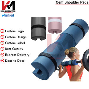 Coussin de protection pour haltères de qualité industrielle pour usage commercial en salle de sport, idéal pour la musculation, les squats et l'entraînement de performance athlétique avancée - Product Image 2
