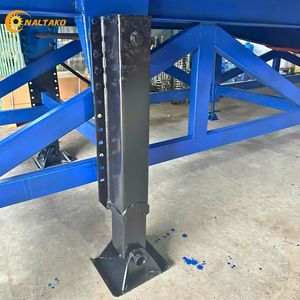 Heavy Duty 10T Mobile Dock Ramp 1700mm Height Adjustable for Industrial Truck and Cargo Logistics - Product Image 5