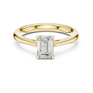 แหวนทอง10K ประดับอัญมณีสำหรับเจ้าสาวแบบดั้งเดิม - Product Image 3