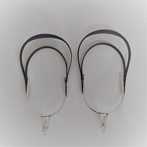 Espuelas de Alta Calidad y Cinturón de Espuelas Ajustable de Cuero, Equipo de Equitación Estilo Vaquero Occidental, Equipo de Entrenamiento Ecuestre - Product Image 2