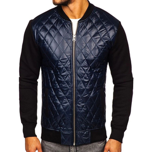 Bomber <b>Jacket</b> Acid Wash Zipper Wholesale Custom Embroidery Patch Logo <b>Cropped</b> Vintage Hoodie Spring <b>Jacket</b> for Men - Product Image 6