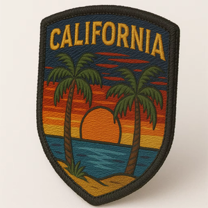 Hot Selling Custom Machine Embroidery Souvenir Patches | Travel Badge Gifts | Bulk <b>Iron</b>-On/<b>Velcro</b> Emblems for Events,Shops&Tours - Product Image 6