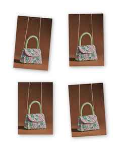 Mini sac à main perlé fait main avec broderie florale, pochette de soirée de luxe pour femme, cadeau - Product Image 3