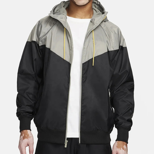 Veste coupe-vent camouflage pour homme, personnalisable avec logo OEM, respirante, imperméable, pour l'extérieur, avec capuche en mesh, idéale pour l'automne. - Product Image 1